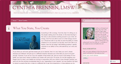 Desktop Screenshot of cynthiabrennenlmsw.wordpress.com