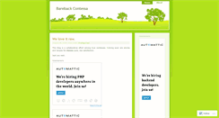 Desktop Screenshot of barebackcontessa.wordpress.com