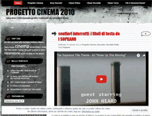 Tablet Screenshot of progettocinema2010.wordpress.com