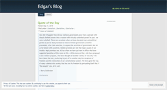 Desktop Screenshot of edgaray.wordpress.com