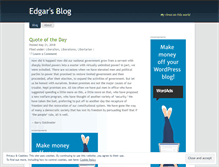 Tablet Screenshot of edgaray.wordpress.com