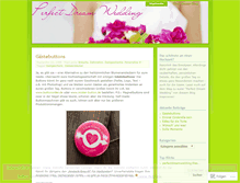 Tablet Screenshot of perfectdreamwedding.wordpress.com