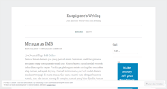 Desktop Screenshot of enopiipone.wordpress.com