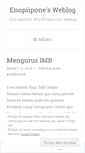 Mobile Screenshot of enopiipone.wordpress.com