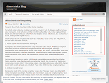 Tablet Screenshot of dinantataka.wordpress.com