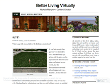 Tablet Screenshot of livingvirtually.wordpress.com