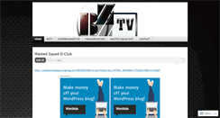 Desktop Screenshot of bztv.wordpress.com