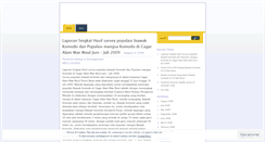 Desktop Screenshot of komododragon.wordpress.com