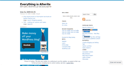 Desktop Screenshot of evisall.wordpress.com