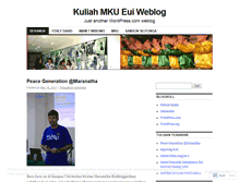 Tablet Screenshot of kmku.wordpress.com