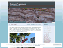 Tablet Screenshot of geotraveleradventures.wordpress.com