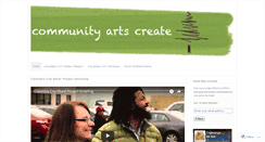 Desktop Screenshot of communityartscreate.wordpress.com