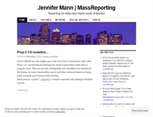 Tablet Screenshot of jenmann.wordpress.com