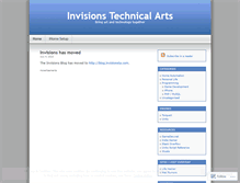 Tablet Screenshot of invisions.wordpress.com