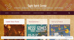 Desktop Screenshot of lightspiritnet.wordpress.com