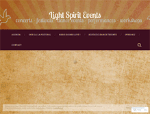 Tablet Screenshot of lightspiritnet.wordpress.com