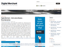 Tablet Screenshot of digitalmerchant.wordpress.com