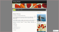 Desktop Screenshot of chrissybrook.wordpress.com