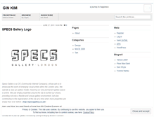 Tablet Screenshot of ginkim.wordpress.com