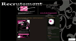 Desktop Screenshot of cbdeveloppement.wordpress.com