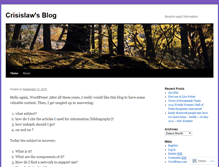 Tablet Screenshot of crisislaw.wordpress.com