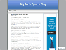 Tablet Screenshot of bigrobsblog.wordpress.com