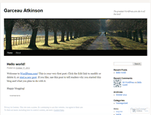 Tablet Screenshot of garceauatkinsondesigns.wordpress.com