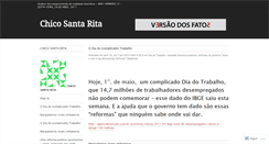 Desktop Screenshot of chicosantarita.wordpress.com