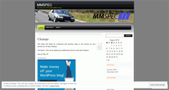 Desktop Screenshot of mmspec.wordpress.com