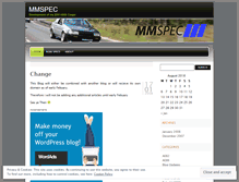 Tablet Screenshot of mmspec.wordpress.com