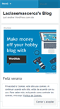 Mobile Screenshot of laclasemascerca.wordpress.com