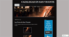 Desktop Screenshot of cazalegasensanvicente.wordpress.com