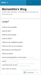 Mobile Screenshot of marialetitia.wordpress.com