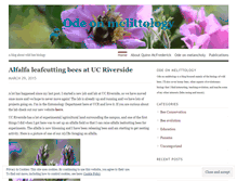 Tablet Screenshot of melittology.wordpress.com