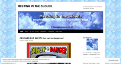 Desktop Screenshot of meetingintheclouds.wordpress.com