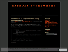 Tablet Screenshot of haproxy.wordpress.com