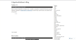 Desktop Screenshot of colgadosdelaliana.wordpress.com