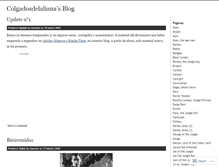 Tablet Screenshot of colgadosdelaliana.wordpress.com