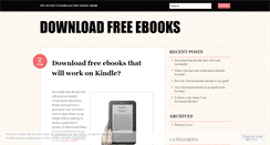 Desktop Screenshot of freeebookstips.wordpress.com