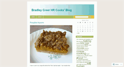 Desktop Screenshot of bradcreerhrcooks.wordpress.com