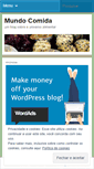 Mobile Screenshot of mundocomida.wordpress.com