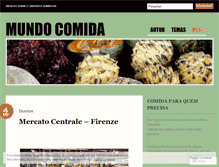 Tablet Screenshot of mundocomida.wordpress.com