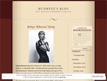 Tablet Screenshot of mudmeee.wordpress.com