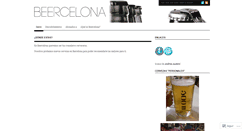 Desktop Screenshot of beercelona.wordpress.com