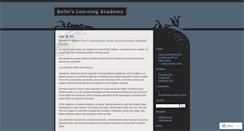 Desktop Screenshot of bellesacademy.wordpress.com