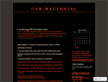 Tablet Screenshot of car1racing.wordpress.com