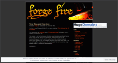 Desktop Screenshot of forgefire.wordpress.com