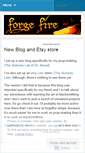 Mobile Screenshot of forgefire.wordpress.com