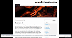 Desktop Screenshot of mundovirusdragon.wordpress.com