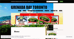 Desktop Screenshot of grenadadaytoronto.wordpress.com